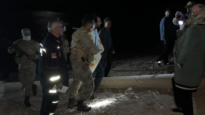 Gölette mahsur kalan kişi kurtarıldı