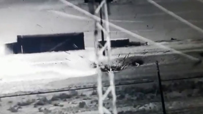 Suriye’de sızma yapmaya çalışan teröristleri TSK böyle imha etti