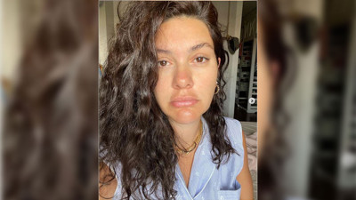 Bergüzar Korel makyajsız fotoğraflarıyla kadınlara seslendi