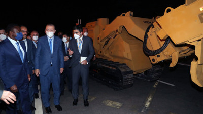 Türkiye'den Togo'ya 2 Mekanik Mayın Temizleme Teçhizatı