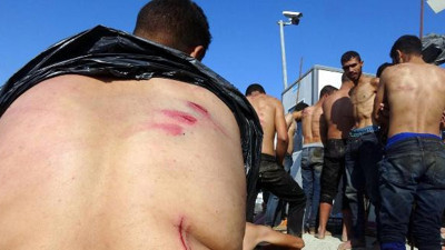 Göçmenlere Yunan zulmü. Para ve kıyafetlerini aldılar. Dövüp, Türkiye'ye ittiler