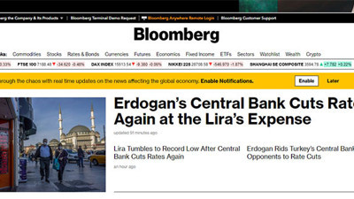 Merkez Bankası’nın faiz kararı sonrası Türkiye'de ortağı bulunan TV kanalından Erdoğan'ı kızdıracak başlık