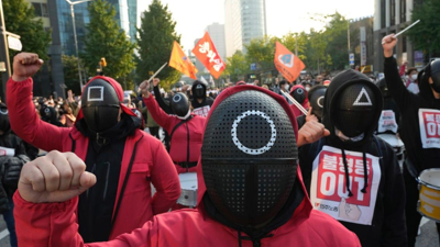 Squid Game, işçilere ilham kaynağı oldu