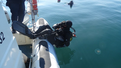 Marmara Denizi'nde 'hayalet ağ' temizliği