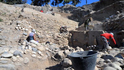 Yumuktepe'nin açık hava müzesi olmasına onay