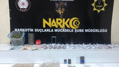 Gaziantep'te uyuşturucu operasyonu: 6 gözaltı