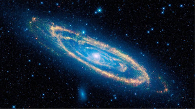 İşte Andromeda Galaksisinin küçük bir bölümü