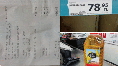 Zincir marketteki fiyat oyunu deşifre oldu. Fişi gören müşteri şok geçirdi