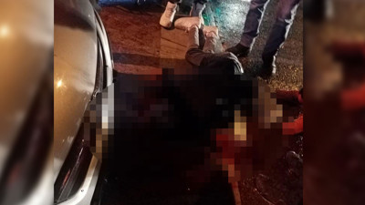 Yol verme kavgası kanlı bitti. Cadde birbirine girdi