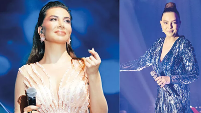 Kıbrıs'ta Ebru Yaşar ve Ebru Gündeş ile kulakların pası silindi