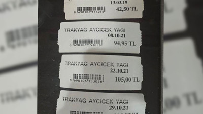 TÜİK makyajlı rakamları açıklayadursun gerçek enflasyon bu işte