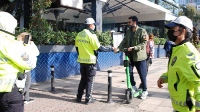 İstanbul'da motosiklet ve scooter denetimi