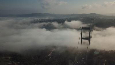 İstanbul'da hava ulaşımına sis engeli (06 Kasım 2021)