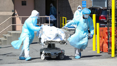 ABD'de koronadan 2 bin 378 kişi daha yaşamını yitirdi