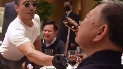 Nusret'in videosu kriz çıkardı! Komünist bakan 19 bin TL'lik et yedi