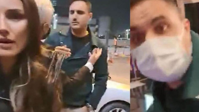 Mağazada 'sosyal mesafe' kavgası