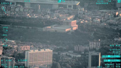 İnsansız hava aracı 'Aksungur' gözünden Anıtkabir