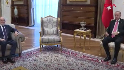 Saray'da Saadet Partisi lideri Temel Karamollaoğlu'na öteki muamelesi