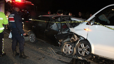 Manisa'da korkunç kaza: 2 ölü, 5 yaralı