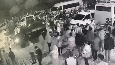 Düğün salonu bir anda karıştı