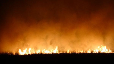 Nehil Sazlığı 2 gün sonra yine cayır cayır yandı