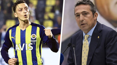 Mesut Özil’den Ali Koç’a İngilizce cevap geldi