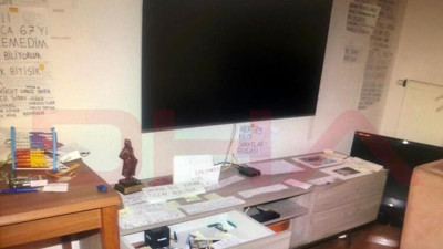 Salonun duvarlarındaki yazılar kan dondurdu. Başak Cengiz'in katili Can Göktuğ Boz'un evinin görüntüleri çekildi