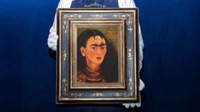 Frida Kahlo'nun otoportresi 34,9 milyon dolara satıldı