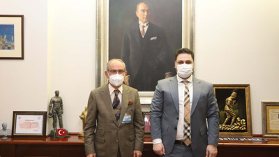 BTP liderinden Yılmaz Büyükerşen’e ziyaret