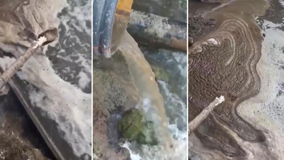 İzmit Körfezi’nde manzara yine aynı. Ey insanoğlu ders almaz mısın