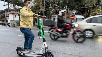 Elektrikli scooter kullanıcılarına ceza yağdı