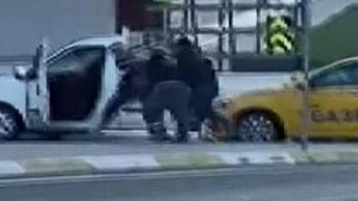 Tekmeli tokatlı yol verme kavgası