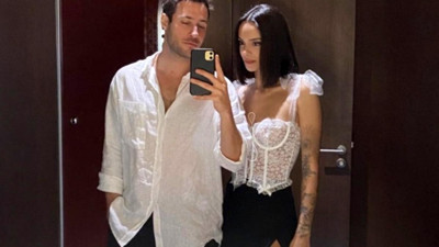 Ozan Dolunay'ın sevgilisinden iddialı küvet pozu