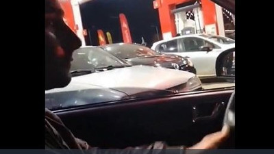 Erdoğan için bestelenen marşla benzin istasyonuna girdi