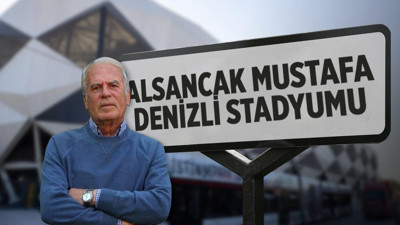 İzmir Alsancak Stadı’na Mustafa Denizli’nin ismi verildi