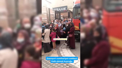 İstanbul ve Ankara’da ucuz ekmek kuyrukları