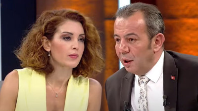 Tanju Özcan'dan Nagehan Alçı'ya çok ağır yanıt. Alçı boncuk boncuk terledi