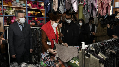 Esnaf Meral Akşener'e Yalova'da dert yandı. 20 seneden beri bize şükretmeyi söylüyorlar