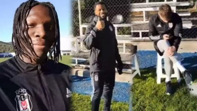 N'sakala'dan Beşiktaşlı taraftarları sinir küpü eden paylaşım. Ljajic ve Lens de videoda