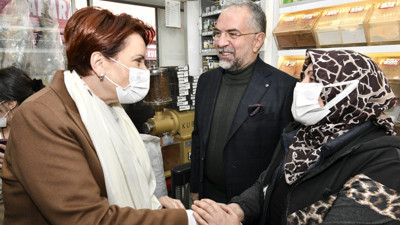 Meral Akşener Amasya'da feryat figanla karşılandı