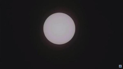 Tam Güneş tutulması bir kıtadan izlendi