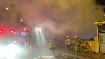 İstanbul'da gecekondu yangını. 1 kişi hayatını kaybetti