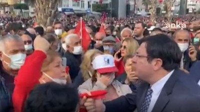 Geçinemeyen kadın Mersin mitinginde isyan etti: 60 yaşında hırsızlık mı yapayım