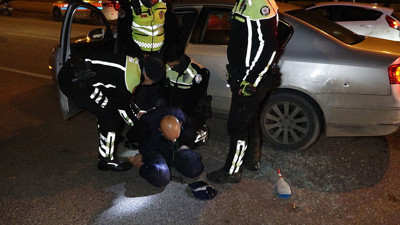 Dur ihtarına uymadı 50 kilometre sonra yakalandı