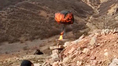 Bingöl'de PKK'lı teröristlerce kullanılan sığınak bulundu