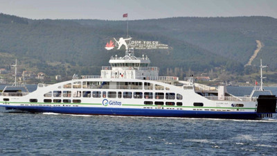 Feribot seferlerine fırtına engeli (08 Aralık 2021)