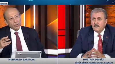 BBP lideri Mustafa Destici'nin canlı yayındaki sözleri ortalığı karıştırdı! Partiden ayrılanlar için ne dedi