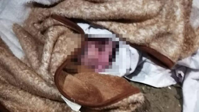 Apartman bahçesinde yeni doğmuş bebek bulundu