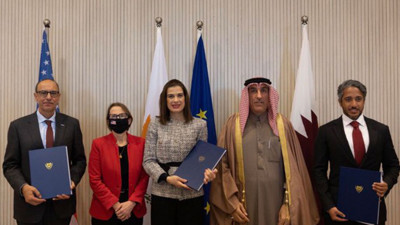 Katar Kıbrıs açıklarında petrol arayacak. Rumlarla yeni anlaşma yaptılar