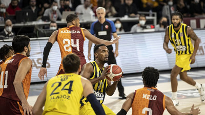 Basketbol derbisinde kazanan Fenerbahçe Beko